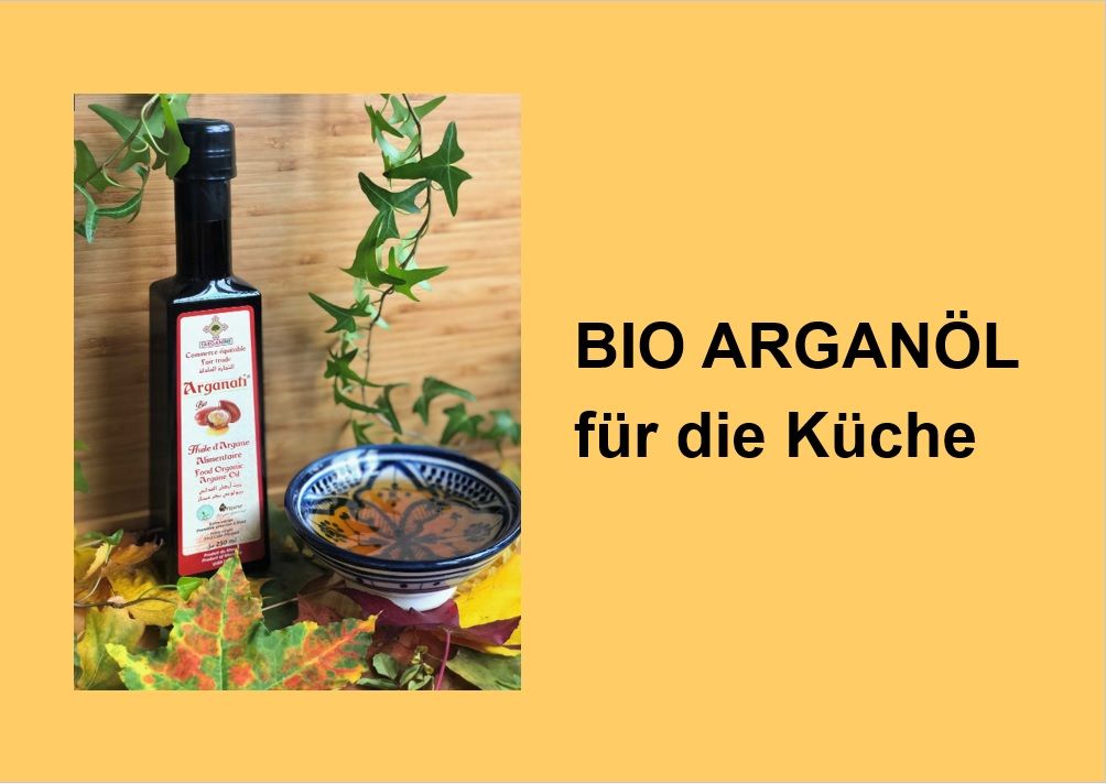 Bio Arganöl für die Küche